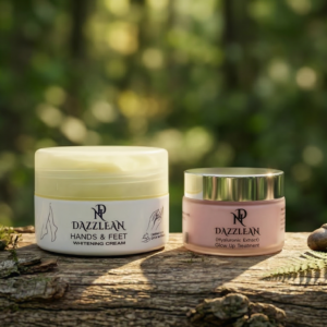 Dazzlean Glow Duo – Whitening & Hyaluronic Care Set