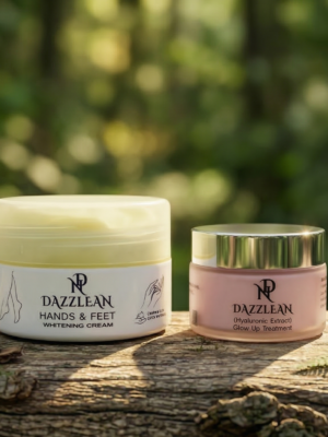 Dazzlean Glow Duo – Whitening & Hyaluronic Care Set